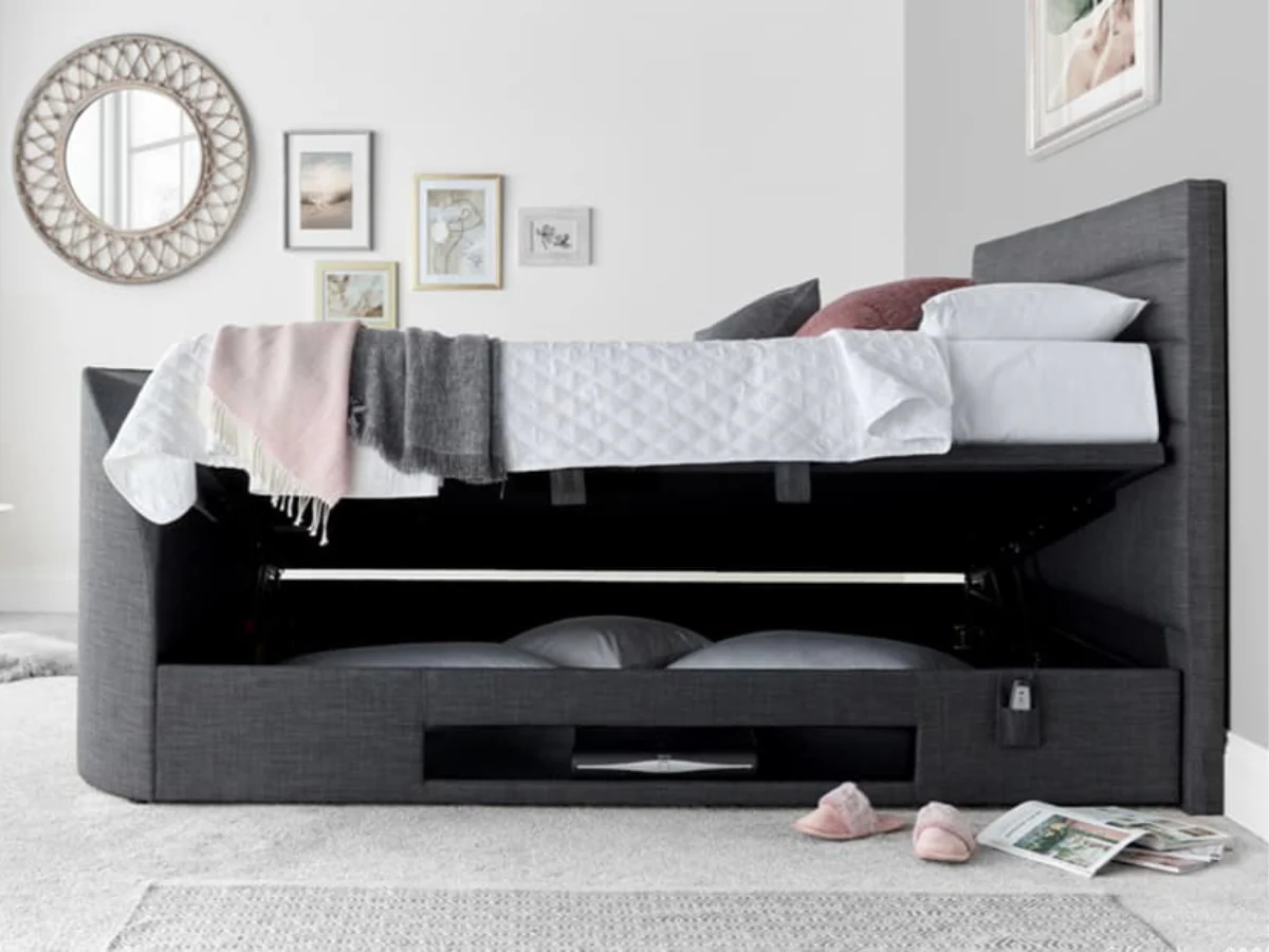 Appleton TV Ottoman Storage Bed Frame - Image 4