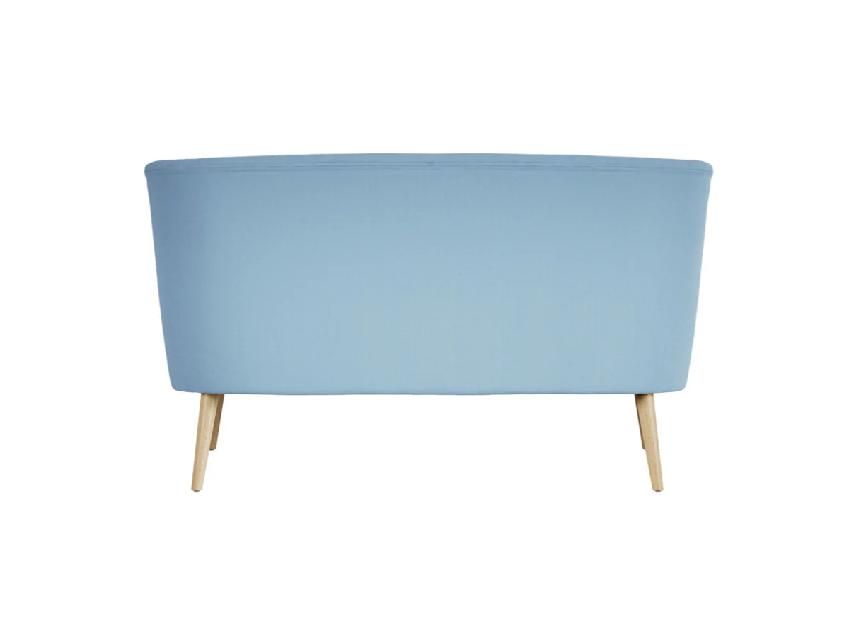 Beau Cornflower 2 Seater Sofa Blue Fabric - Image 5