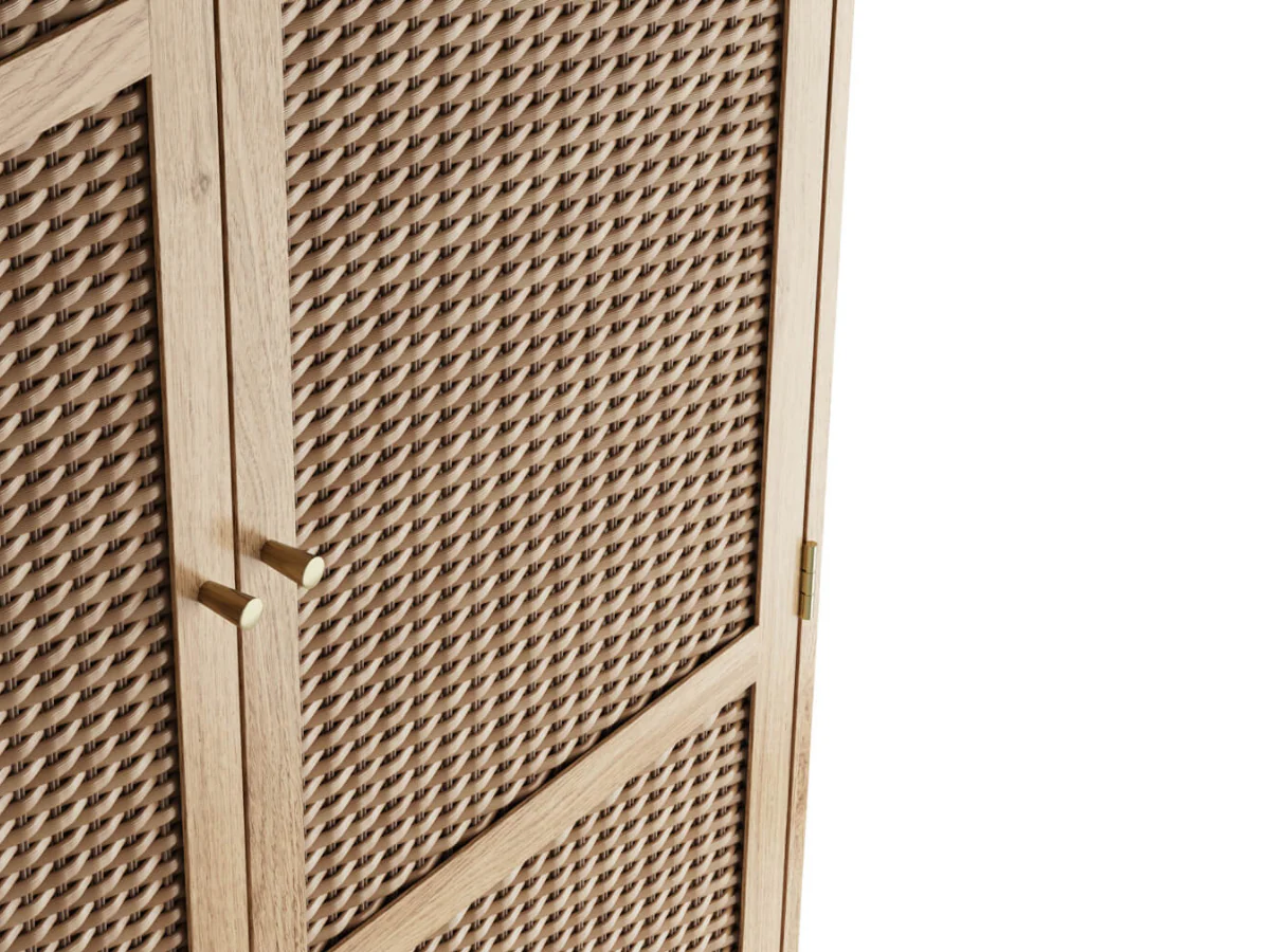 Bordeaux 2 Door Wardrobe with Shelf - Image 5