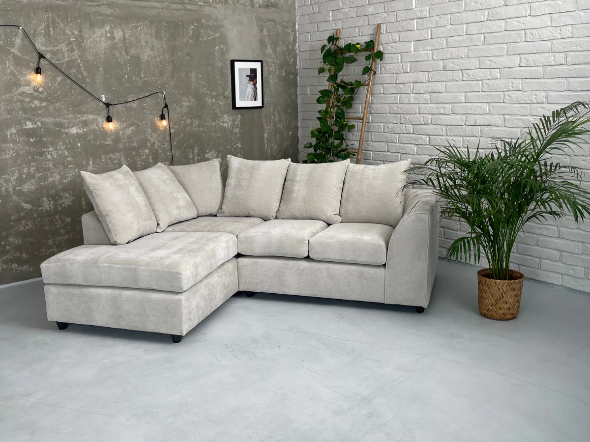 Chelsea Cream Left Corner Sofa - Image 2