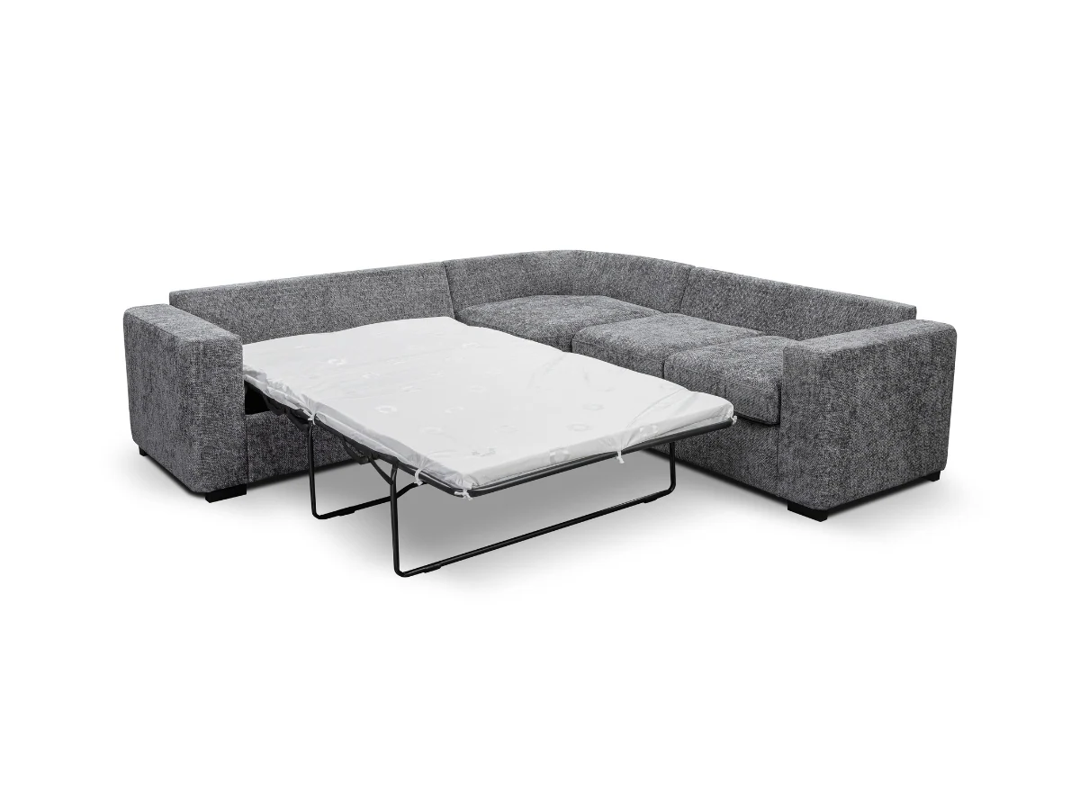 Chestnut Sofa Bed Slate Enzo Fabric - Image 2