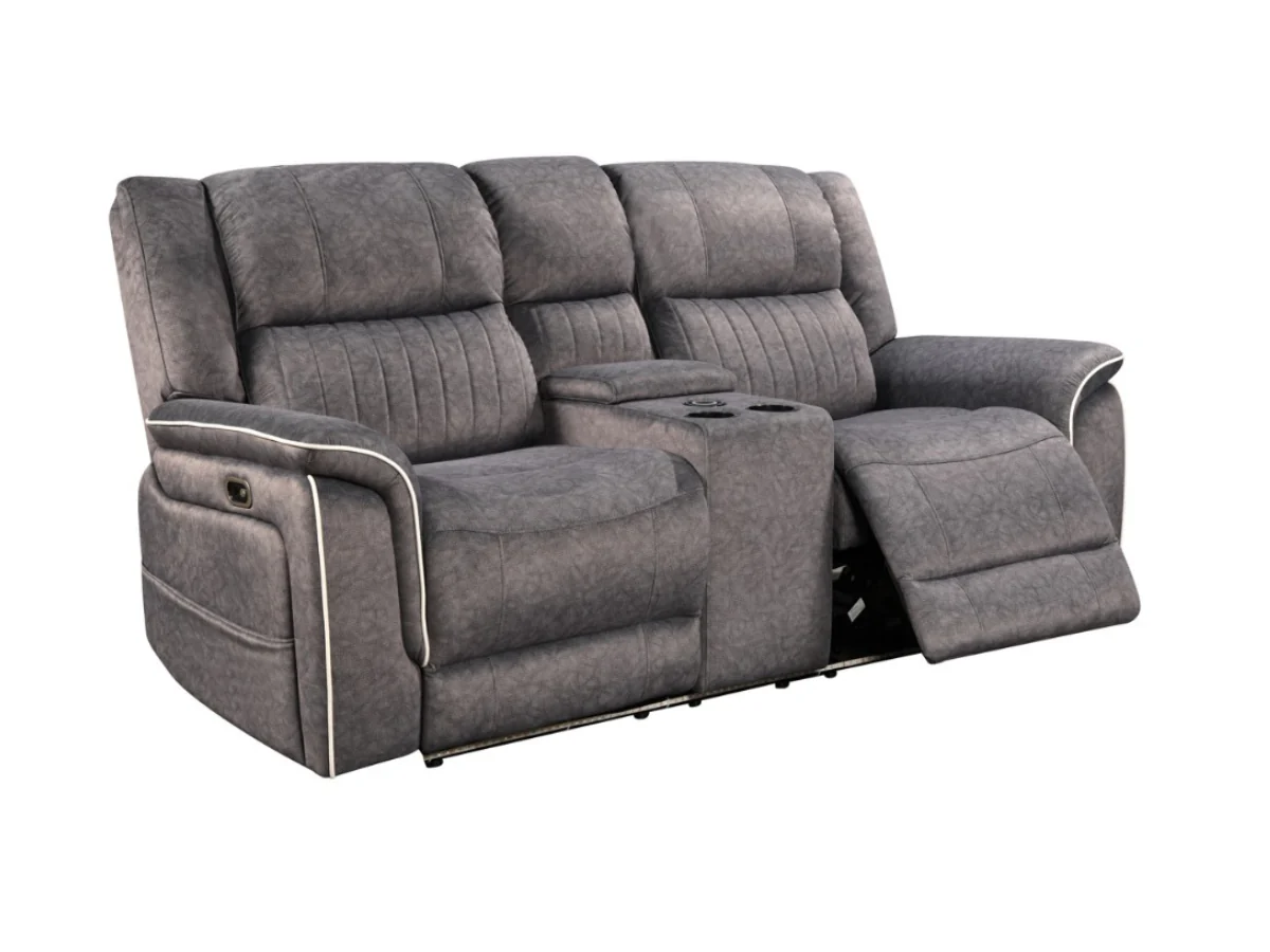 Hannan Fabric 2 Seater Electric Recliner Sofa