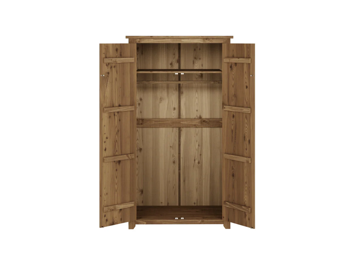 Havana 2 Door Wardrobe with Shelf - Image 8