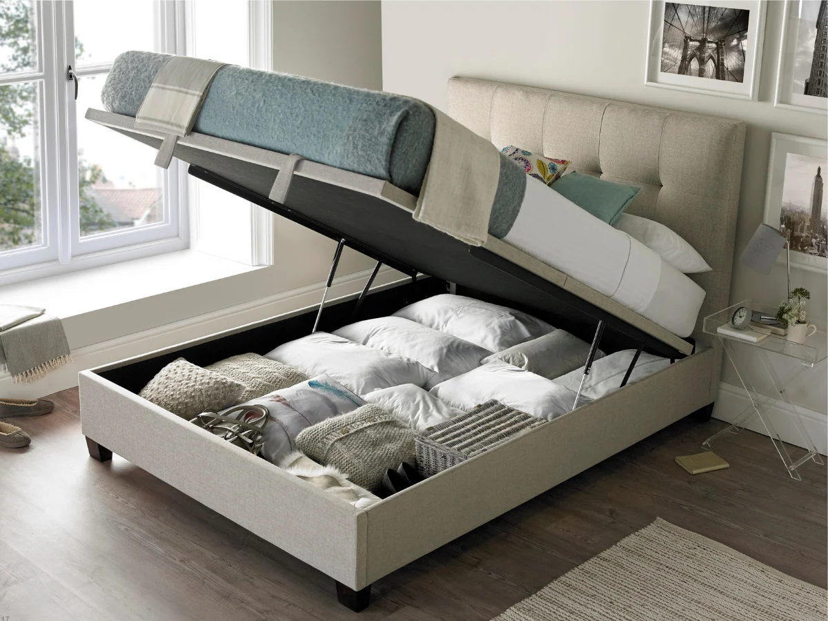 Kaydian Walkworth Ottoman Bed with Storage and Headboard - Image 8