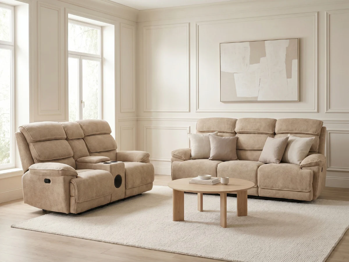 Lakelyn Electric Recliner Sofa Set 3+2 - Image 4
