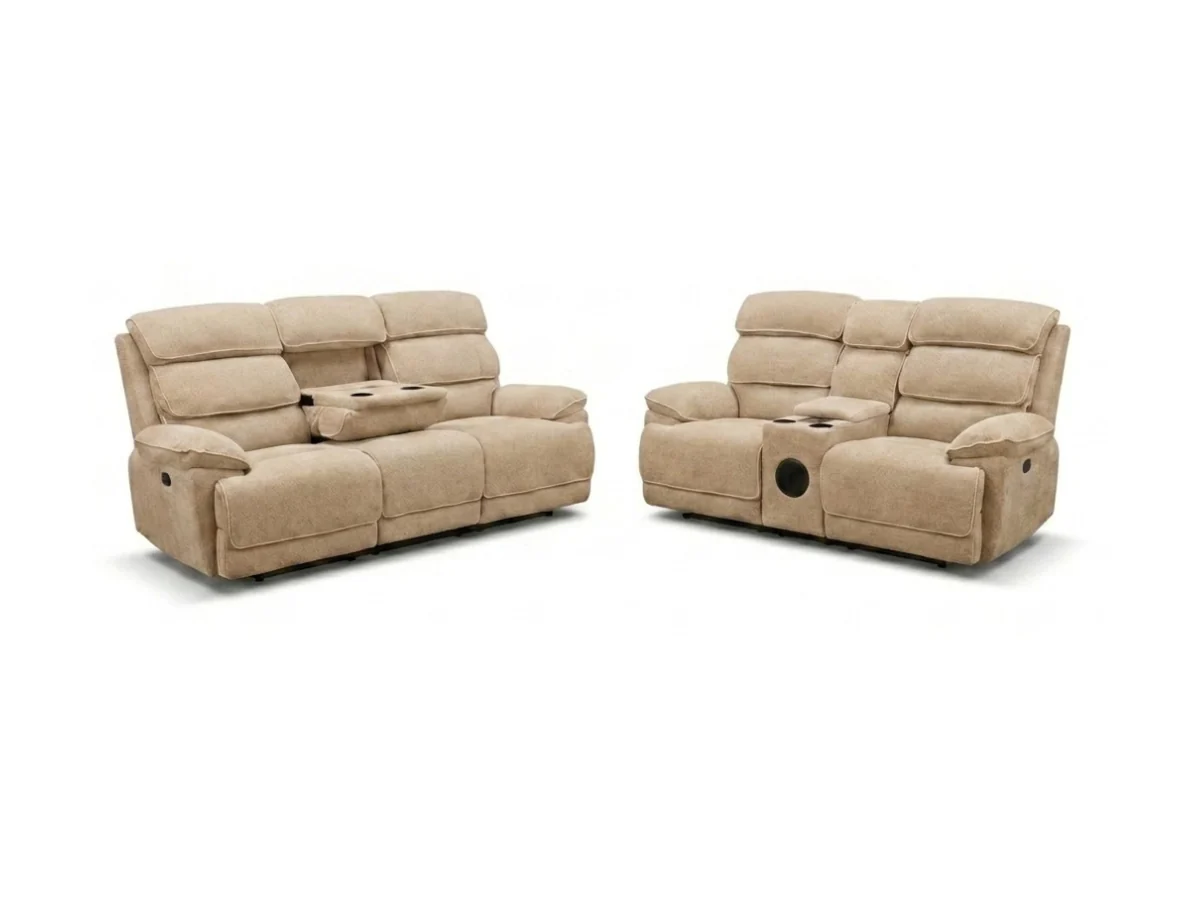Lakelyn Electric Recliner Sofa Set 3+2 - Image 5