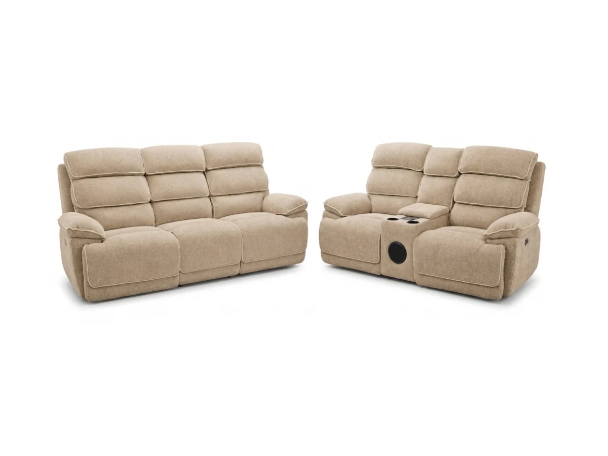 Lakelyn Electric Recliner Sofa Set 3+2 - Image 6