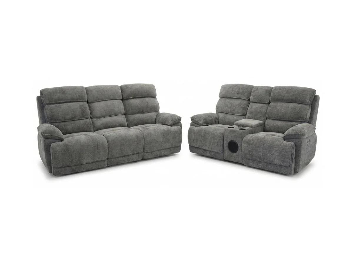Lakelyn Electric Recliner Sofa Set 3+2 - Image 8