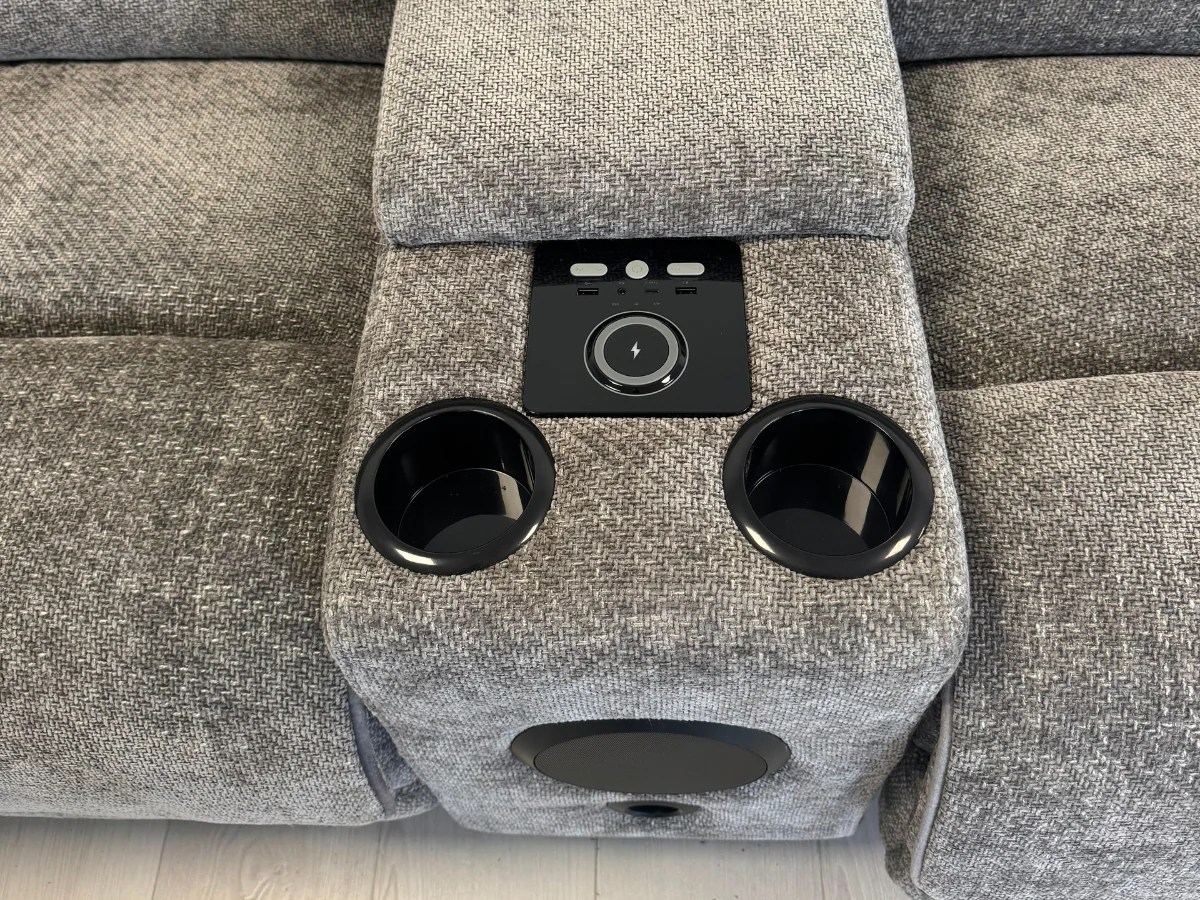 Lakelyn Modular Electric Recliner Corner Sofa - Image 3