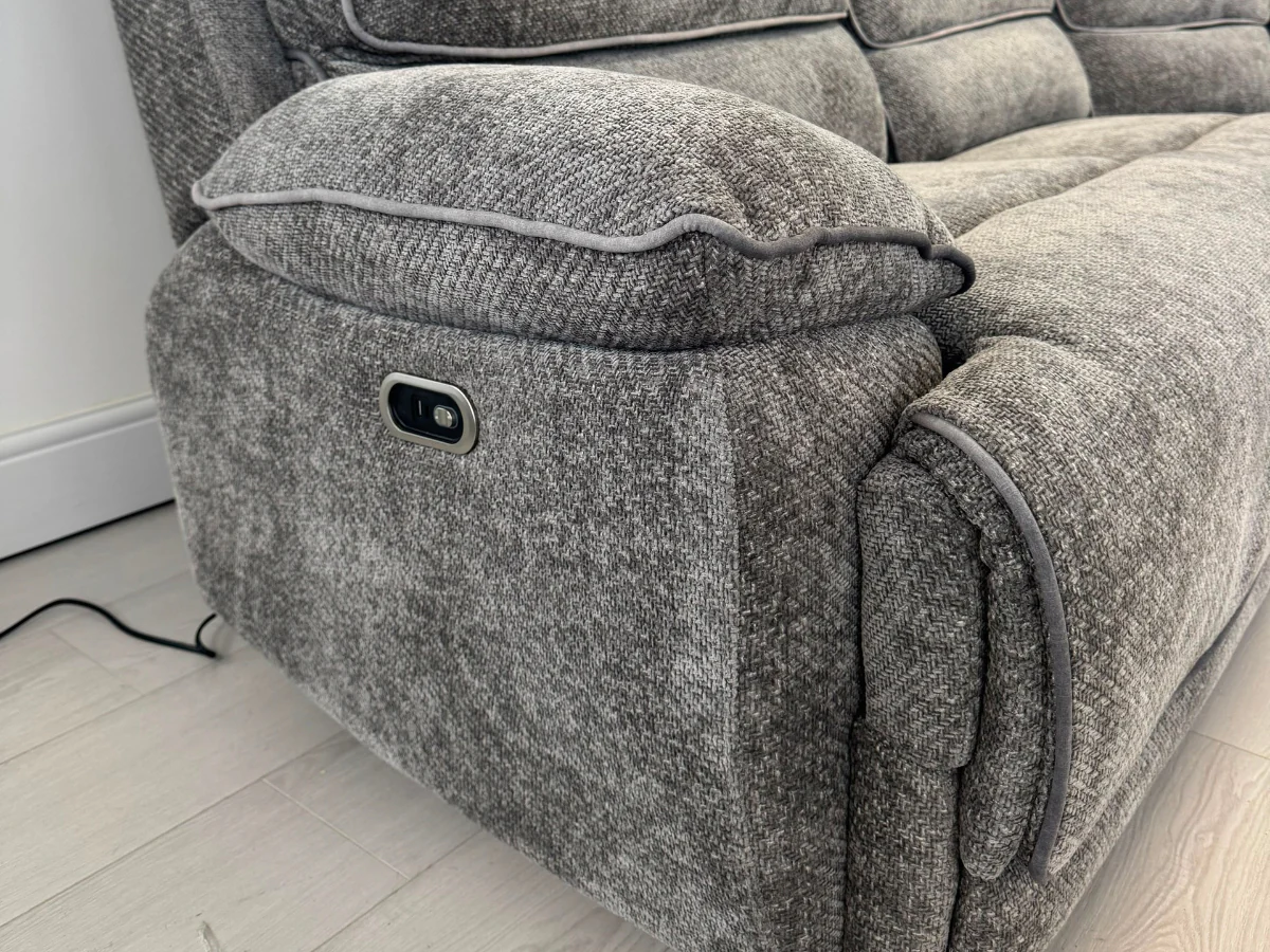 Lakelyn Modular Electric Recliner Corner Sofa - Image 4