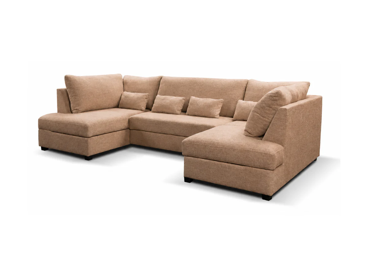 Meridian Enzo Sofa Bed U Shaped with Storage - Image 6