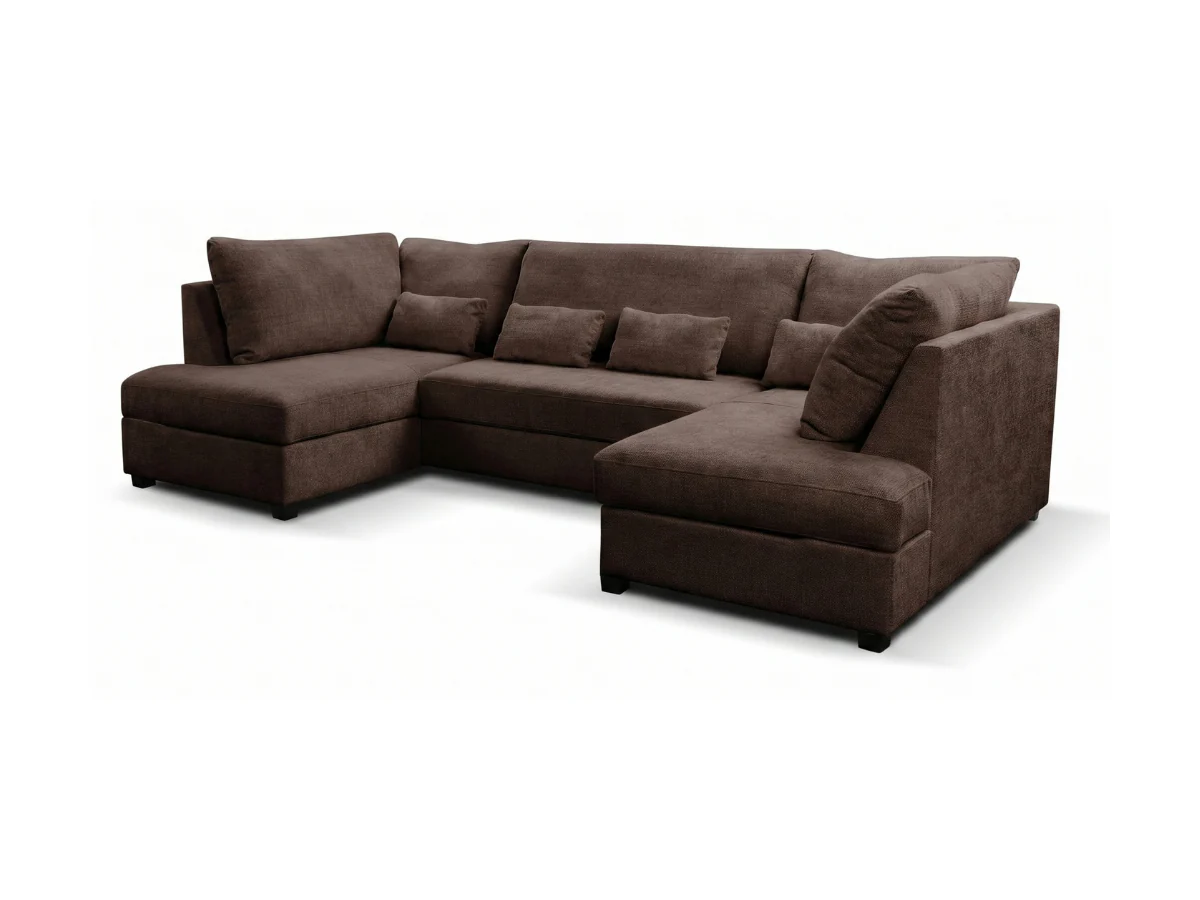 Meridian U Shaped Sofa Bed with Storage - Image 13