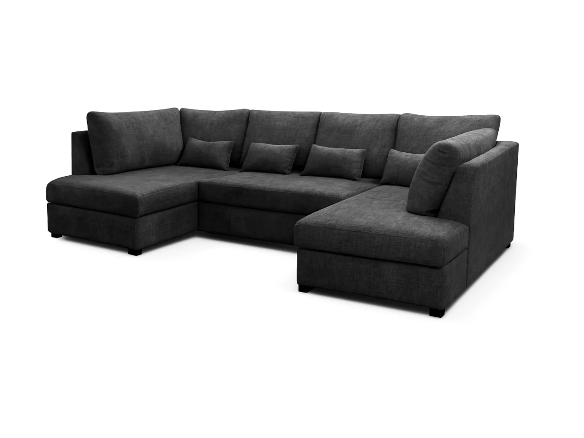 Meridian U Shaped Sofa Bed with Storage - Image 14