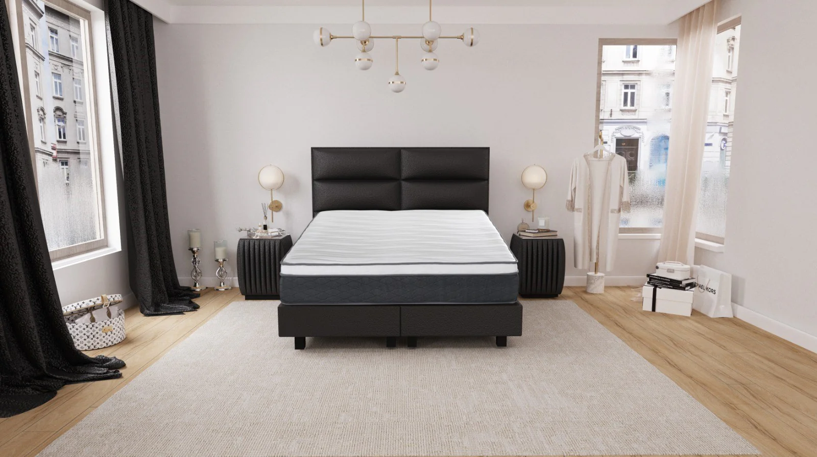 Royal Gel Memory Hybrid Mattress 22cm Depth - Image 3