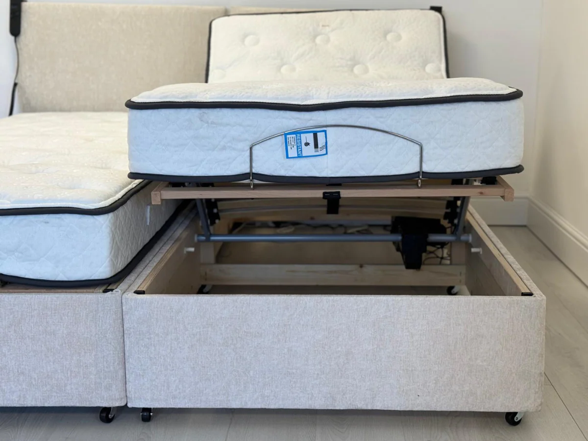 Restpocket Electric Adjustable Bed Chenille With Pocket Mattress and Headboard - Image 14