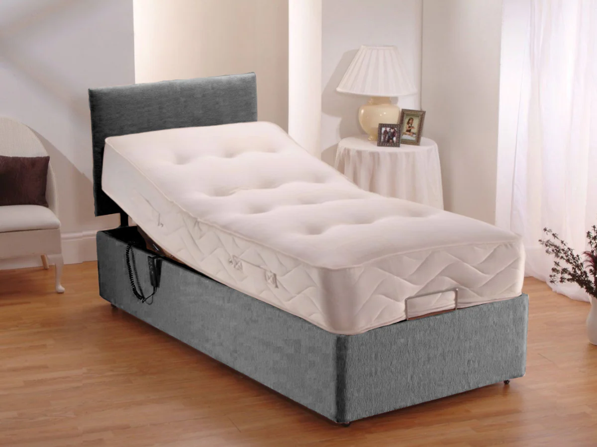 Restpocket Electric Adjustable Bed Chenille With Pocket Mattress and Headboard - Image 3