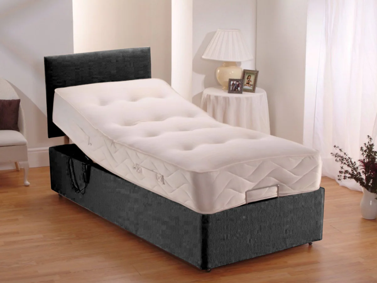 Restpocket Electric Adjustable Bed Chenille With Pocket Mattress and Headboard - Image 4