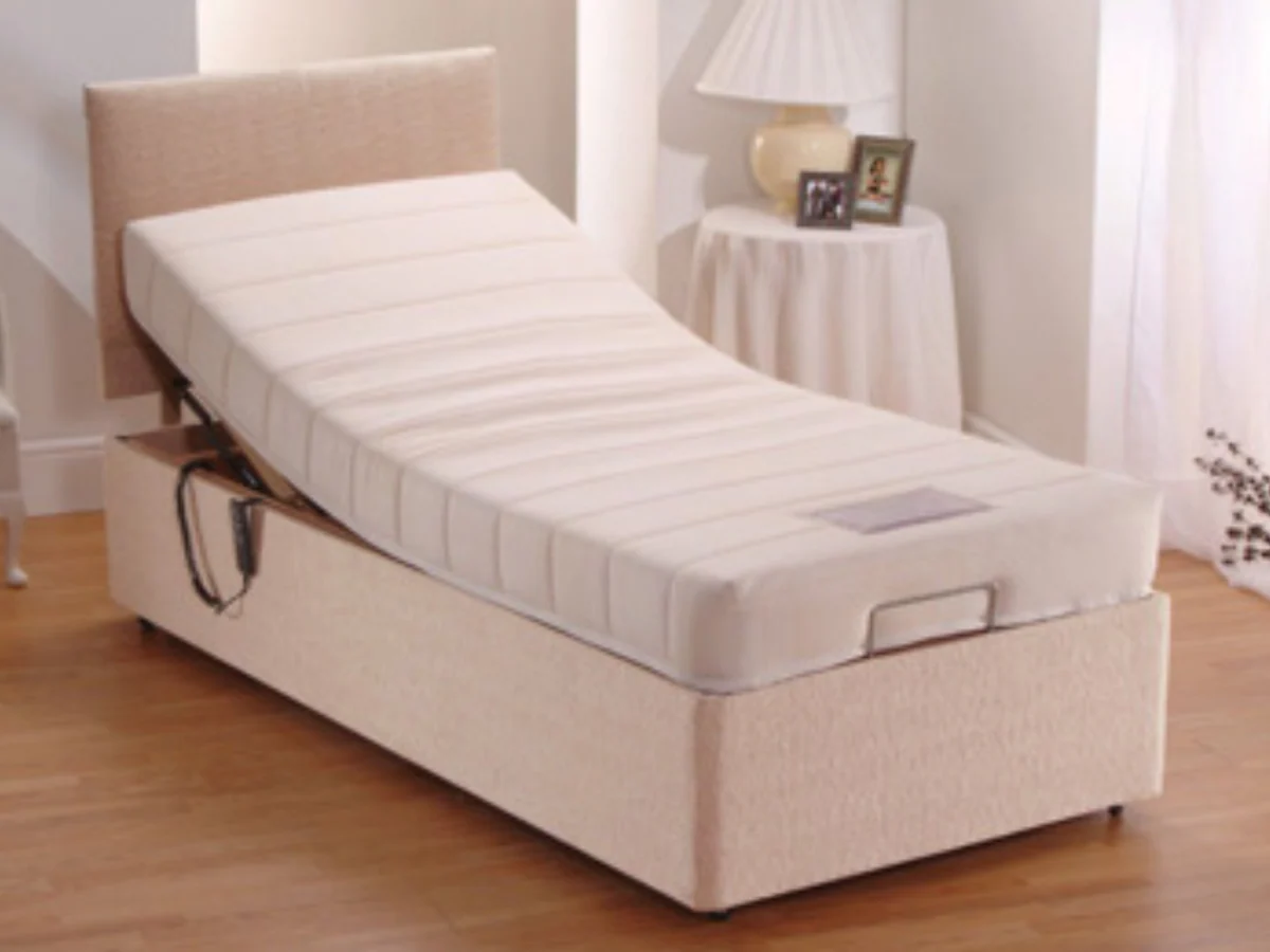 Sleepfresh Adjustable Electric Bed Chenille With Gel Cool Pocket Mattress and Headboard - Image 7