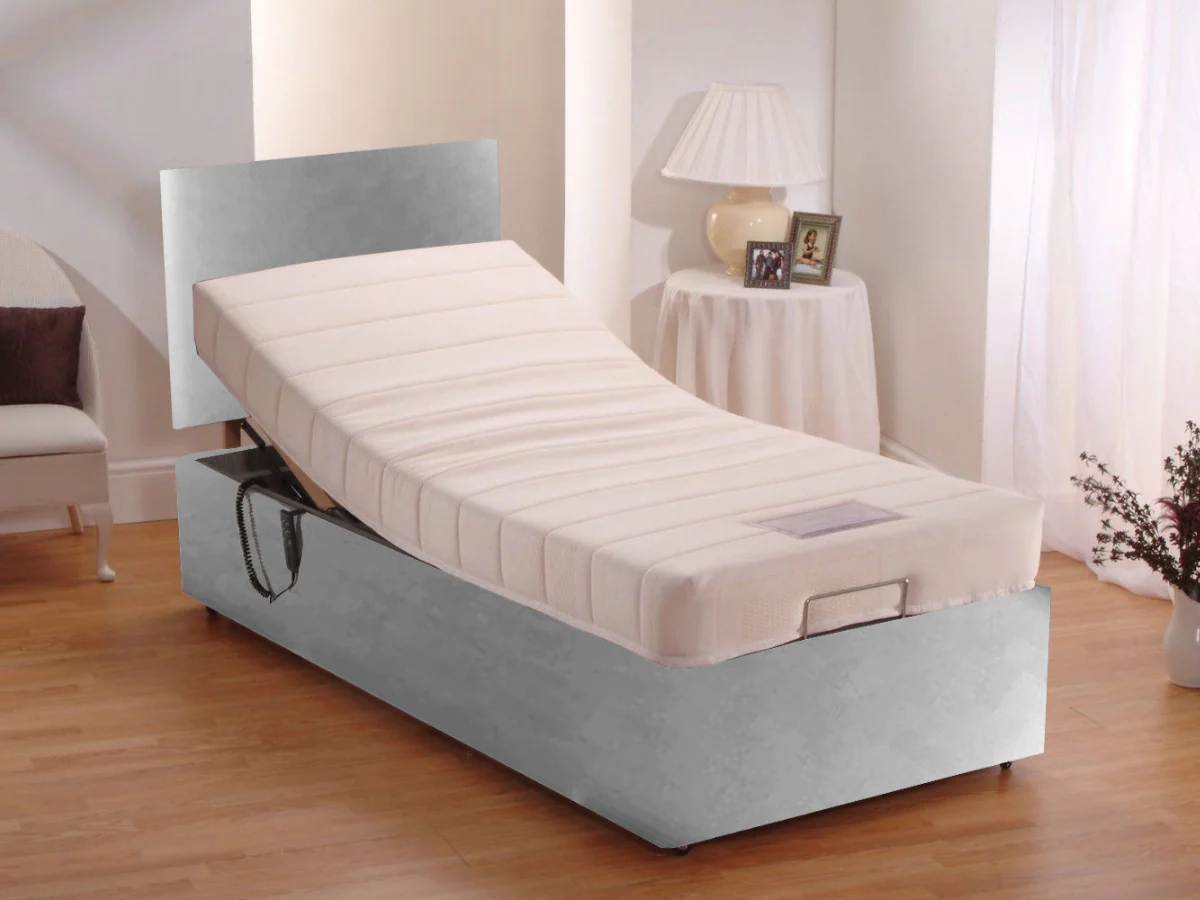Sleepfresh Adjustable Electric Bed Chenille With Gel Cool Pocket Mattress and Headboard - Image 9