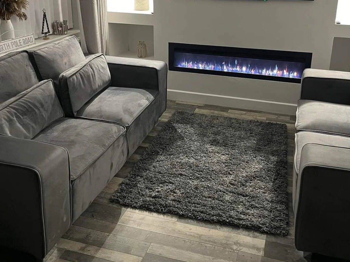 Sloane Luxury Large 3+2 Sofa Set Grey - Image 3