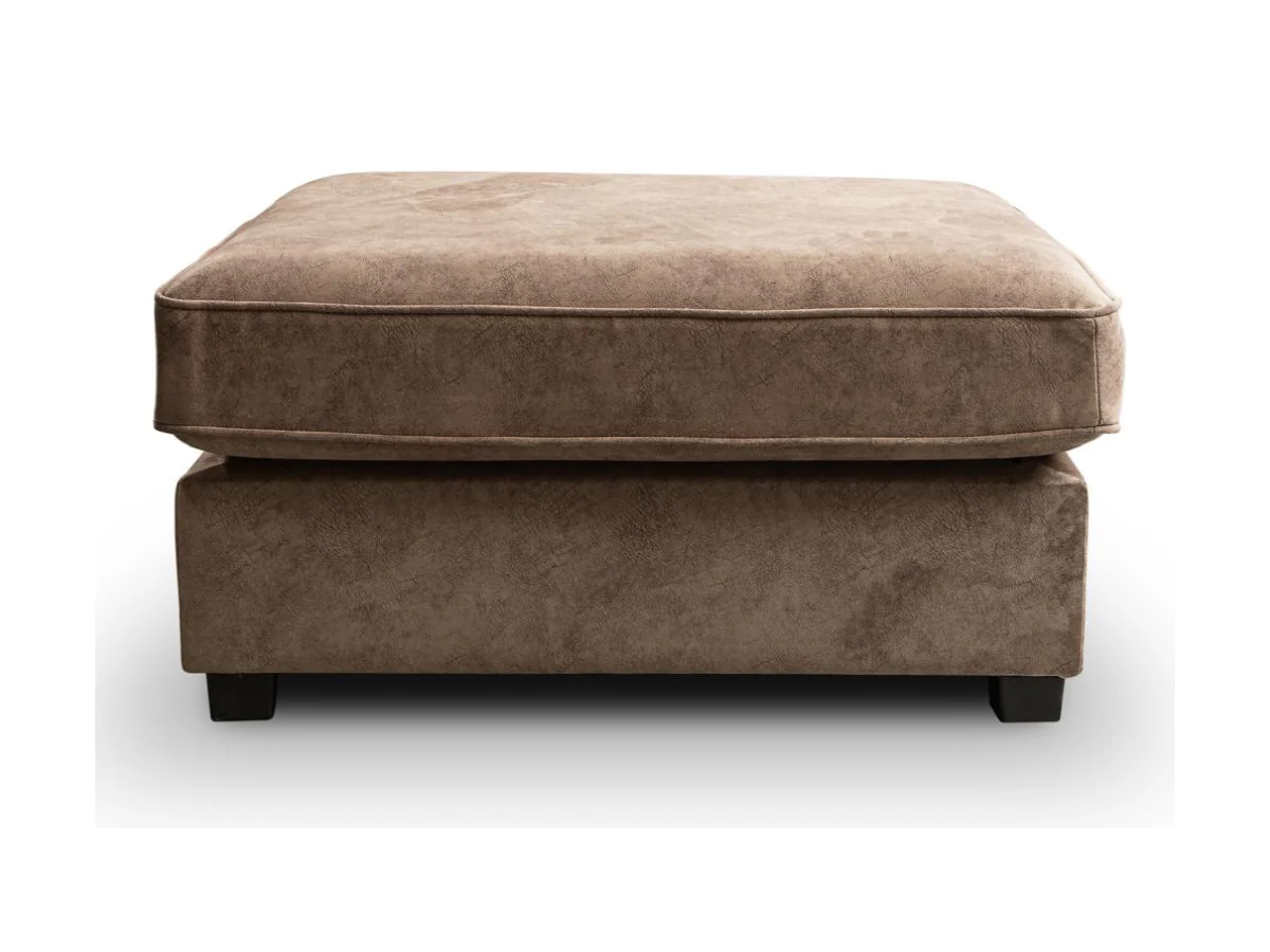 Soho Small U Shaped Sofa Chocolate Dapple Fabric - Image 4