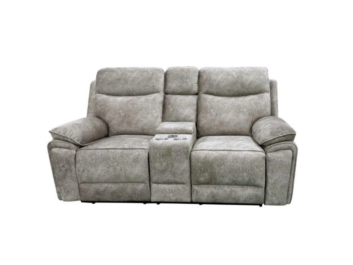 Toronto Grey 3+2 Electric Recliner Sofa Set - Image 4